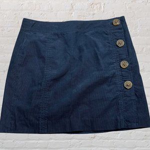 NWT Short Navy Vineyard Vines Corduroy Skirt